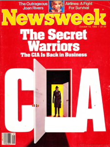 1983 10 10 Newsweek CIA BACK IN BUSINESS Screen Shot 2015-03-27 at 3.41.56 PM